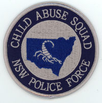 FOREIGN,AUSTRALIA,NEW SOUTH WALES POLICE CHILD ABUSE SQUAD 1